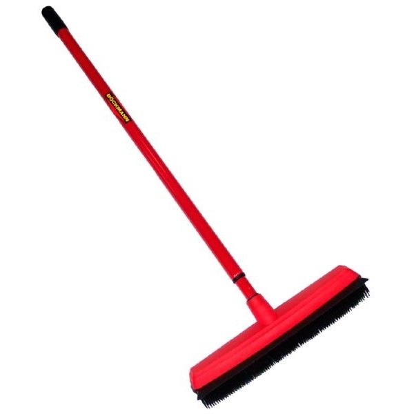 Scopa telescopica rossa 