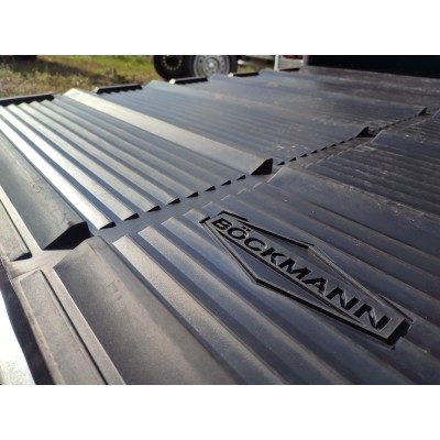 Trailer trasporto cavalli due posti in alluminio Boeckmann Champion Esprit Silver + Black