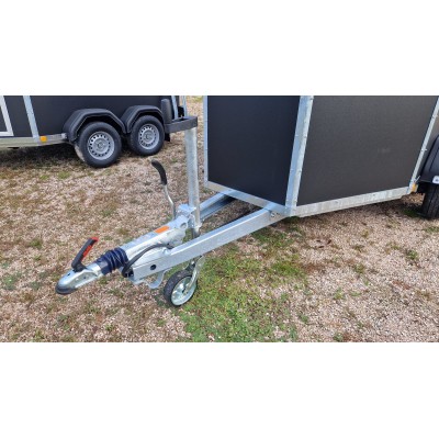 Trailer trasporto cavalli Boeckmann DUO ESPRIT Silver + Black due posti