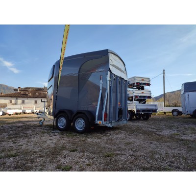 Trailer Trasporto cavalli Boeckmann Comfort in Vetroresina  due posti