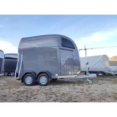 Trailer Trasporto cavalli Boeckmann Comfort in Vetroresina  due posti