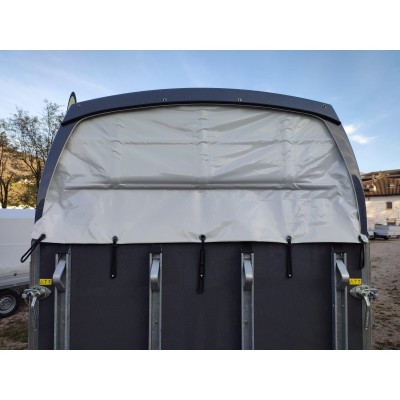 Trailer Trasporto cavalli Boeckmann Comfort in Vetroresina  due posti