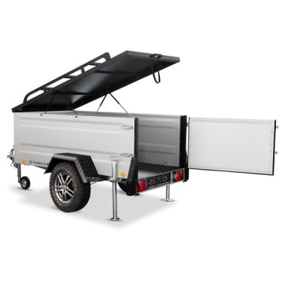 Carrello Tenda, Rimorchio Off-Road Fuoristrada 4x4 per Jeep Fuoristrada