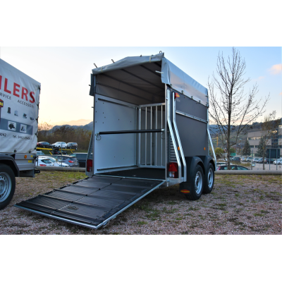 Trailer Trasporto Animali VH3014 Boeckmann in playwood