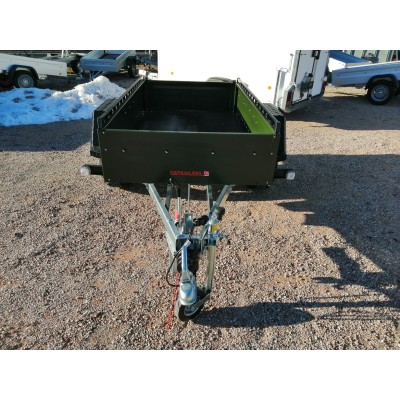 Carrello rimorchio auto Off-Road 4x4 con cerchi in lega