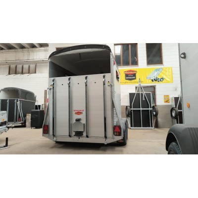 Trailer cavalli due posti in alluminio PRONTA CONSEGNA