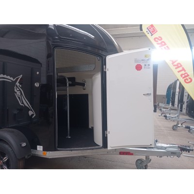 Trailer Trasporto cavalli Boeckmann Comfort in Vetroresina  due posti